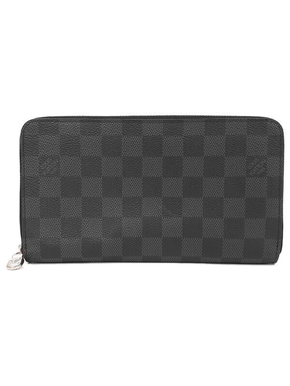 Louis Vuitton Damier Graphite Black Zippy Organizer NM Round Zipper Long Wallet